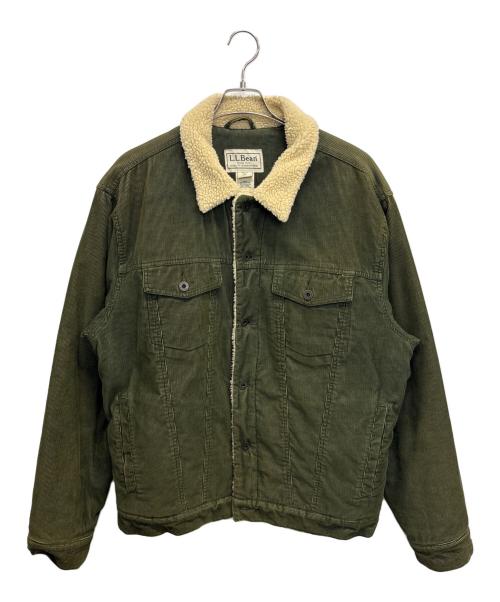 L.L.Bean（エルエルビーン）L.L.Bean (エルエルビーン) コーデュロイジャケット グリーン サイズ:XLの古着・服飾アイテム