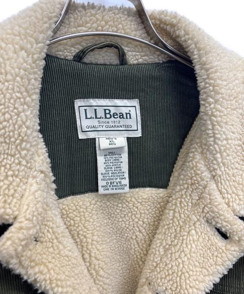 L.L.Bean（エルエルビーン）L.L.Bean (エルエルビーン) コーデュロイジャケット グリーン サイズ:XLの古着・服飾アイテム