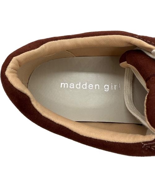 madden girl（マッデンガール）madden girl (マッデンガール) 厚底スニーカー レッド サイズ:7.5の古着・服飾アイテム