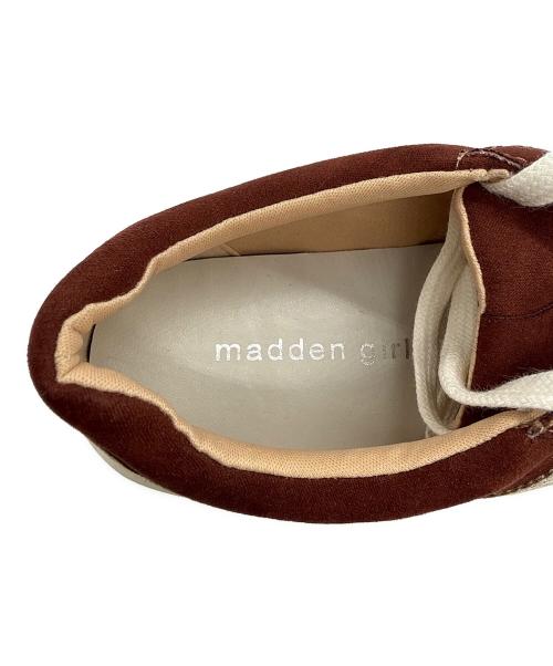 madden girl（マッデンガール）madden girl (マッデンガール) 厚底スニーカー レッド サイズ:7.5の古着・服飾アイテム
