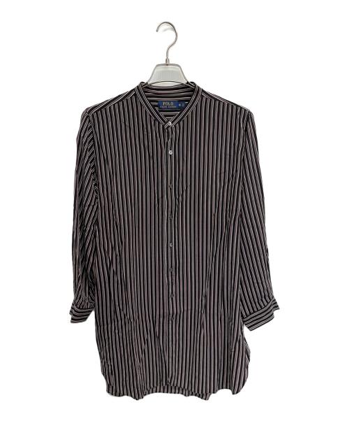 POLO RALPH LAUREN（ポロ・ラルフローレン）POLO RALPH LAUREN (ポロ・ラルフローレン) 長袖シャツ ブラック×レッド サイズ:XLの古着・服飾アイテム