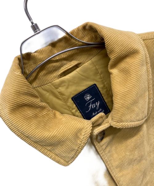 fay（フェイ）Fay (フェイ) コーデュロイジャケット ブラウン サイズ:XLの古着・服飾アイテム