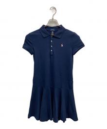 POLO RALPH LAUREN（ポロ・ラルフローレン）の古着「半袖ワンピース」｜ネイビー
