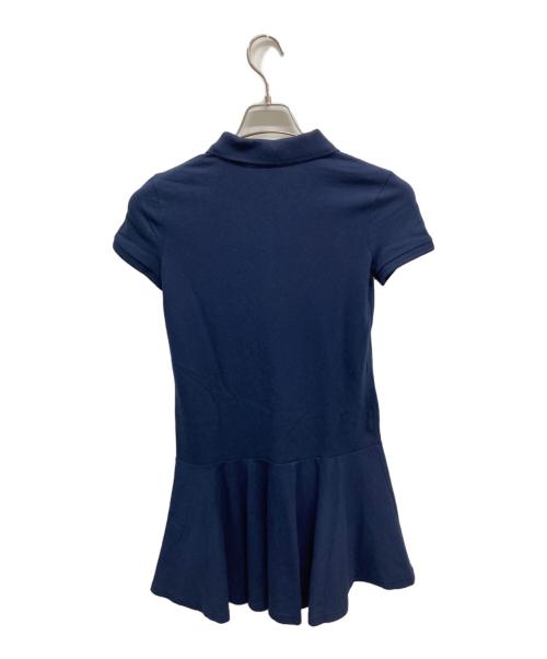 POLO RALPH LAUREN（ポロ・ラルフローレン）POLO RALPH LAUREN (ポロ・ラルフローレン) 半袖ワンピース ネイビー サイズ:150cmの古着・服飾アイテム