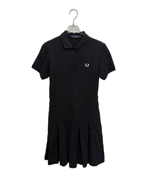 FRED PERRY（フレッドペリー）FRED PERRY (フレッドペリー) 半袖ワンピース ブラック サイズ:SIZE Mの古着・服飾アイテム