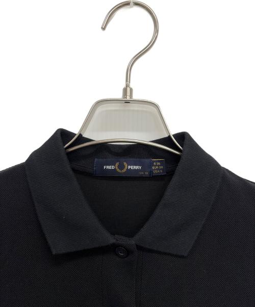 FRED PERRY（フレッドペリー）FRED PERRY (フレッドペリー) 半袖ワンピース ブラック サイズ:SIZE Mの古着・服飾アイテム