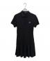 FRED PERRY（フレッドペリー）の古着「半袖ワンピース」｜ブラック