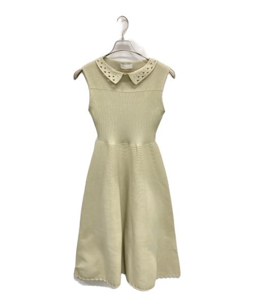 CELFORD（セルフォード）CELFORD (セルフォード) ノースリーブワンピース ベージュ サイズ:SIZE Mの古着・服飾アイテム