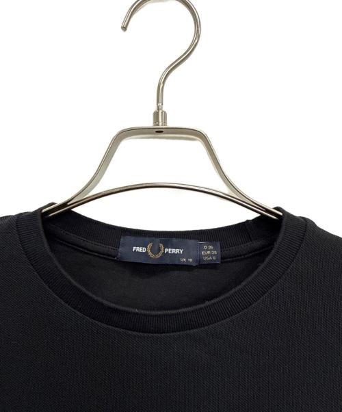 FRED PERRY（フレッドペリー）FRED PERRY (フレッドペリー) 半袖ワンピース ブラック サイズ:EUR36の古着・服飾アイテム