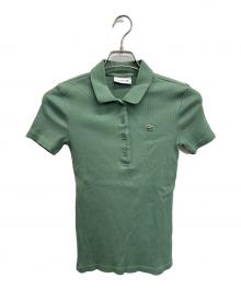 LACOSTE（ラコステ）の古着「半袖カットソー」｜グリーン