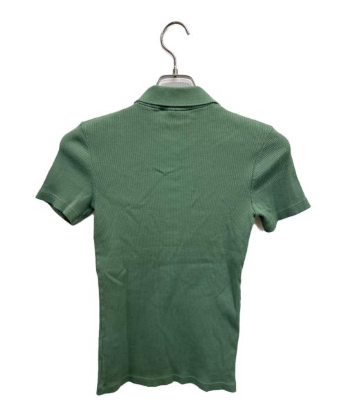 LACOSTE（ラコステ）LACOSTE (ラコステ) 半袖カットソー グリーン サイズ:SIZE 38の古着・服飾アイテム