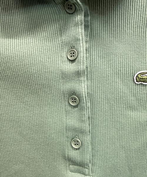 LACOSTE（ラコステ）LACOSTE (ラコステ) 半袖カットソー グリーン サイズ:SIZE 38の古着・服飾アイテム