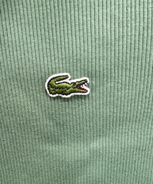 LACOSTE（ラコステ）LACOSTE (ラコステ) 半袖カットソー グリーン サイズ:SIZE 38の古着・服飾アイテム