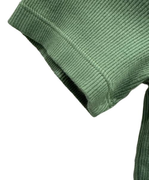 LACOSTE（ラコステ）LACOSTE (ラコステ) 半袖カットソー グリーン サイズ:SIZE 38の古着・服飾アイテム