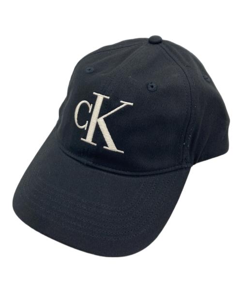 Calvin Klein（カルバンクライン）Calvin Klein (カルバンクライン) キャップ ブラック サイズ:ONE SIZE 未使用品の古着・服飾アイテム