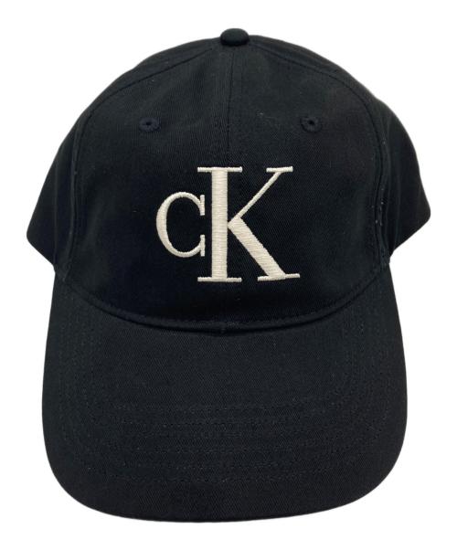 Calvin Klein（カルバンクライン）Calvin Klein (カルバンクライン) キャップ ブラック サイズ:ONE SIZE 未使用品の古着・服飾アイテム