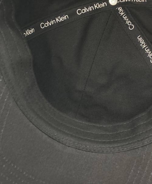 Calvin Klein（カルバンクライン）Calvin Klein (カルバンクライン) キャップ ブラック サイズ:ONE SIZE 未使用品の古着・服飾アイテム