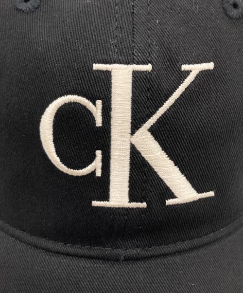 Calvin Klein（カルバンクライン）Calvin Klein (カルバンクライン) キャップ ブラック サイズ:ONE SIZE 未使用品の古着・服飾アイテム