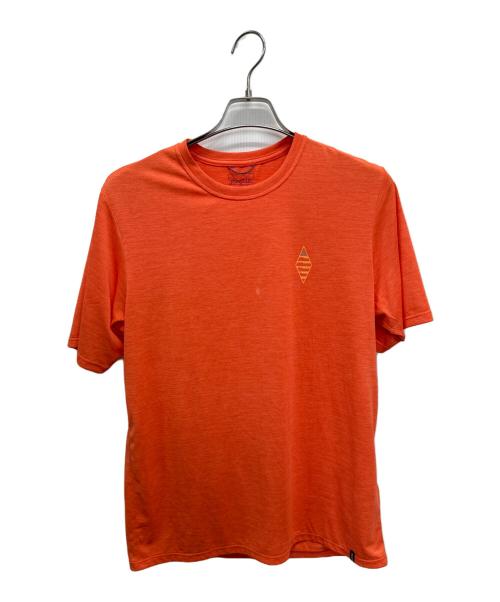 Patagonia（パタゴニア）Patagonia (パタゴニア) 半袖カットソー オレンジ サイズ:SIZE Sの古着・服飾アイテム