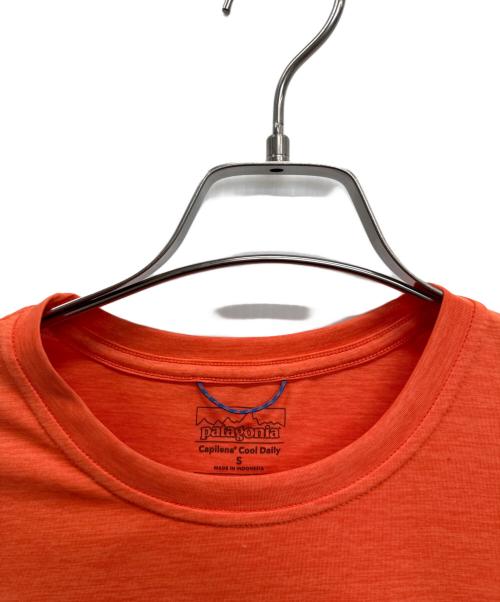 Patagonia（パタゴニア）Patagonia (パタゴニア) 半袖カットソー オレンジ サイズ:SIZE Sの古着・服飾アイテム