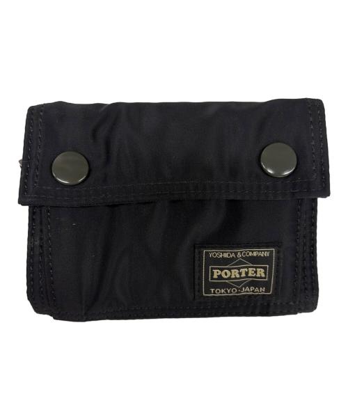 PORTER（ポーター）PORTER (ポーター) ポケットウォレット ブラックの古着・服飾アイテム