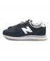 NEW BALANCE (ニューバランス) ローカットスニーカー ブラック サイズ:SIZE 26.5cm：4500円