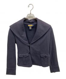 RALPH LAUREN（ラルフローレン）の古着「厚手カーディガン」｜ダークグレー