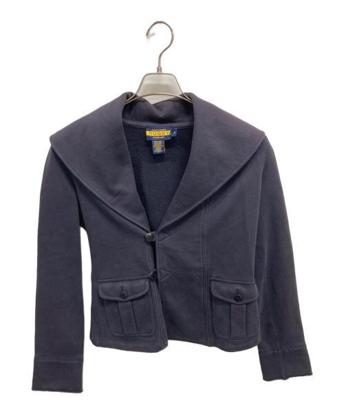 RALPH LAUREN（ラルフローレン）RALPH LAUREN (ラルフローレン) 厚手カーディガン ダークグレー サイズ:SIZE Sの古着・服飾アイテム