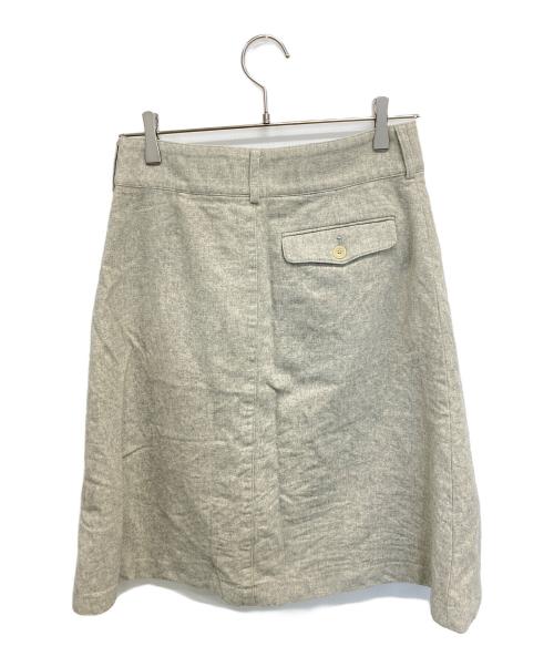MARGARET HOWELL（マーガレットハウエル）MARGARET HOWELL (マーガレットハウエル) スカート グレー サイズ:SIZE 3の古着・服飾アイテム