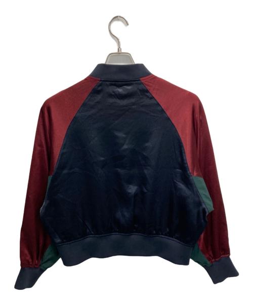 FRED PERRY（フレッドペリー）FRED PERRY (フレッドペリー) ジップジャケット ネイビー×グリーン サイズ:SIZE 38の古着・服飾アイテム