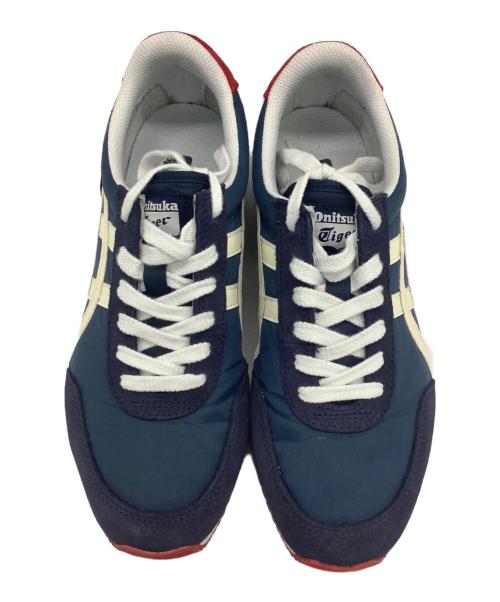 Onitsuka Tiger（オニツカタイガー）Onitsuka Tiger (オニツカタイガー) ローカットスニーカー ネイビー サイズ:SIZE 24cmの古着・服飾アイテム
