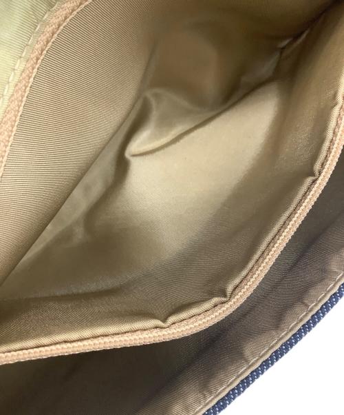 Christian Dior（クリスチャン ディオール）Christian Dior (クリスチャン ディオール) ショルダーバッグ ブラウン×インディゴの古着・服飾アイテム