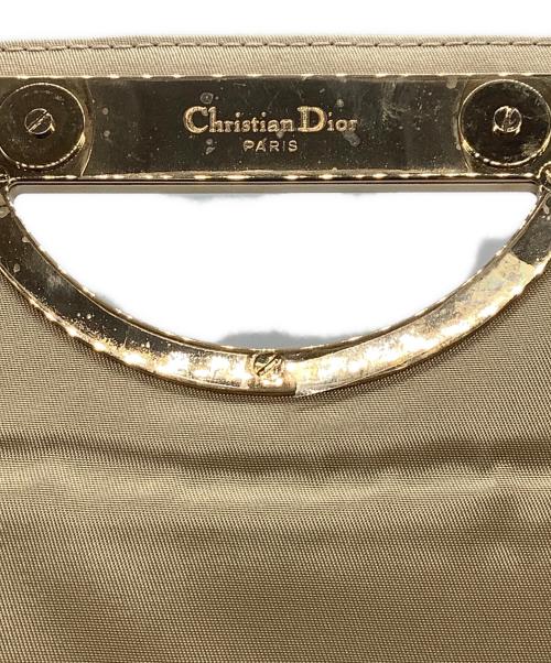 Christian Dior（クリスチャン ディオール）Christian Dior (クリスチャン ディオール) ショルダーバッグ ブラウン×インディゴの古着・服飾アイテム