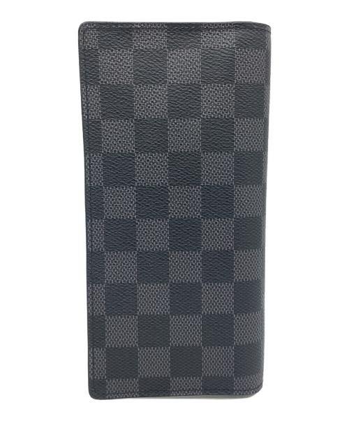 LOUIS VUITTON（ルイ ヴィトン）LOUIS VUITTON (ルイ ヴィトン) 長財布 ブラックの古着・服飾アイテム
