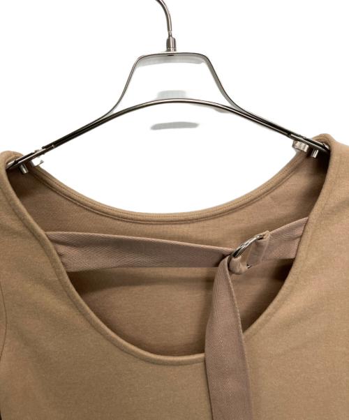 acka（エーシーケーエー）Acka (エーシーケーエー) 長袖ワンピース ブラウン サイズ:SIZE 1の古着・服飾アイテム