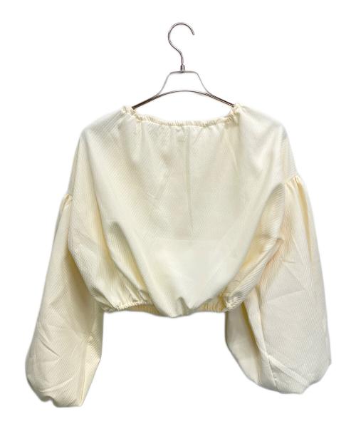 acka（エーシーケーエー）Acka (エーシーケーエー) 長袖ブラウス ベージュ サイズ:SIZE Freeの古着・服飾アイテム