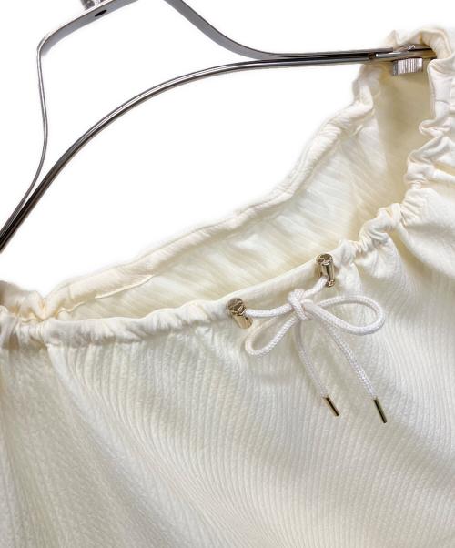 acka（エーシーケーエー）Acka (エーシーケーエー) 長袖ブラウス ベージュ サイズ:SIZE Freeの古着・服飾アイテム