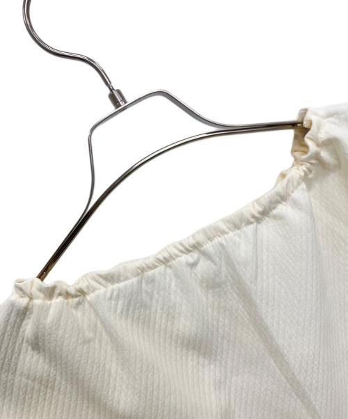 acka（エーシーケーエー）Acka (エーシーケーエー) 長袖ブラウス ベージュ サイズ:SIZE Freeの古着・服飾アイテム