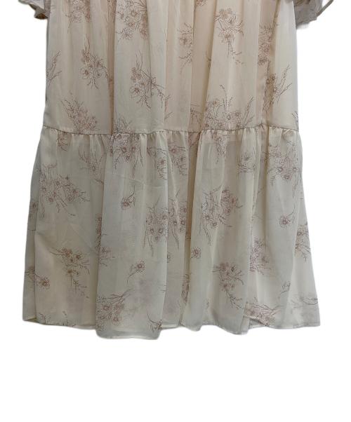 acka（エーシーケーエー）Acka (エーシーケーエー) 長袖ワンピース アイボリー サイズ:	SIZE 2の古着・服飾アイテム