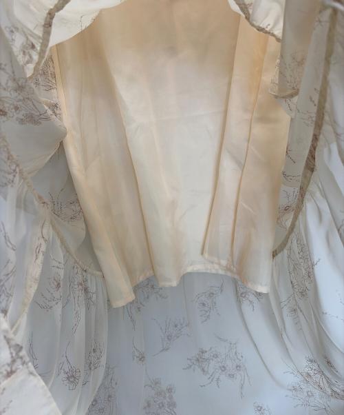 acka（エーシーケーエー）Acka (エーシーケーエー) 長袖ワンピース アイボリー サイズ:	SIZE 2の古着・服飾アイテム