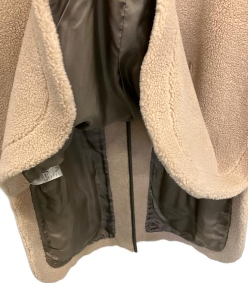 SMUK（スモック）SMUK (スモック) ポンチョ ブラウン×グリーン サイズ:Freeの古着・服飾アイテム