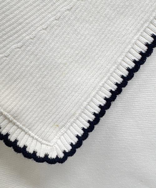 YORI（ヨリ）yori (ヨリ) 薄手ニット ホワイト サイズ:SIZE Freeの古着・服飾アイテム