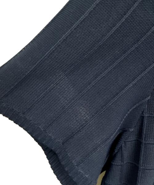 Yves Saint Laurent（イヴサンローラン）Yves Saint Laurent (イヴサンローラン) 半袖ワンピース ネイビー サイズ:	SIZE Lの古着・服飾アイテム