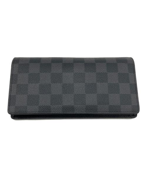 LOUIS VUITTON（ルイ ヴィトン）LOUIS VUITTON (ルイ ヴィトン) ポルトフォイユ・ブラザ ブラックの古着・服飾アイテム