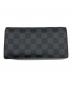 LOUIS VUITTON (ルイ ヴィトン) ポルトフォイユ・ブラザ ブラック：23000円