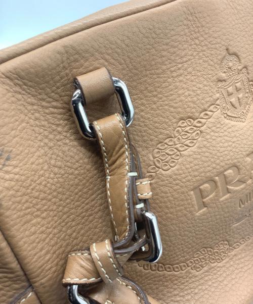 PRADA（プラダ）PRADA (プラダ) トートバッグ ブラウンの古着・服飾アイテム