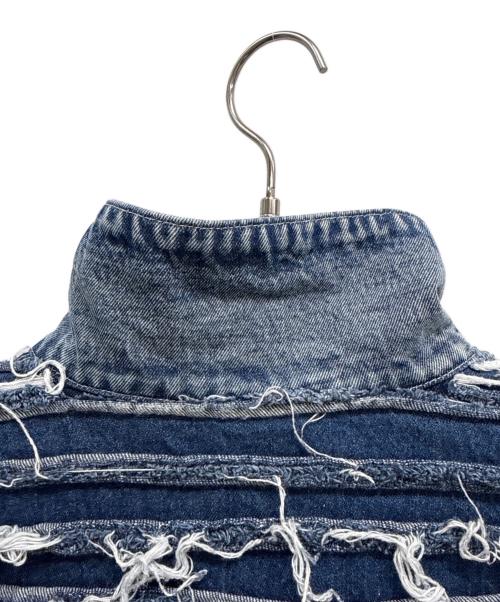 FAIR FOCUS（フェアフォーカス）FAIR FOCUS (フェアフォーカス) デニムジャケット ブルー サイズ:SIZE XLの古着・服飾アイテム