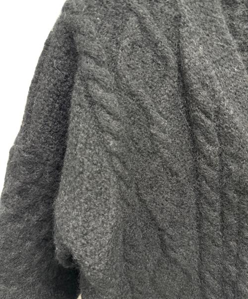 OLD DERBY（オールダービー）OLD DERBY (オールダービー) 厚手カーディガン ブラック サイズ:SIZE Mの古着・服飾アイテム
