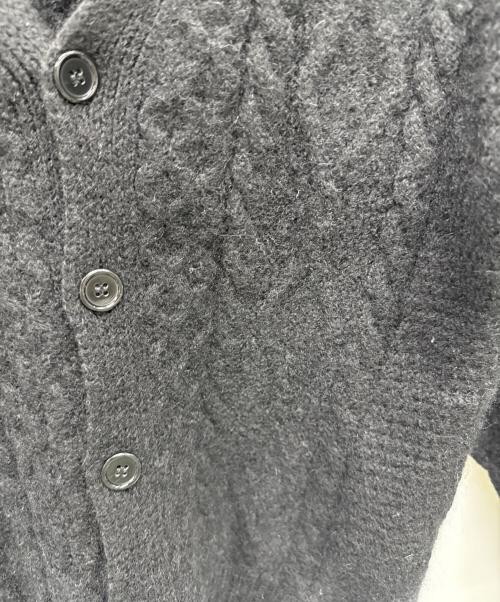OLD DERBY（オールダービー）OLD DERBY (オールダービー) 厚手カーディガン ブラック サイズ:SIZE Mの古着・服飾アイテム