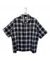 DALL CLOTHING（ダルクロージング）の古着「半袖シャツ」｜ベージュ×ネイビー